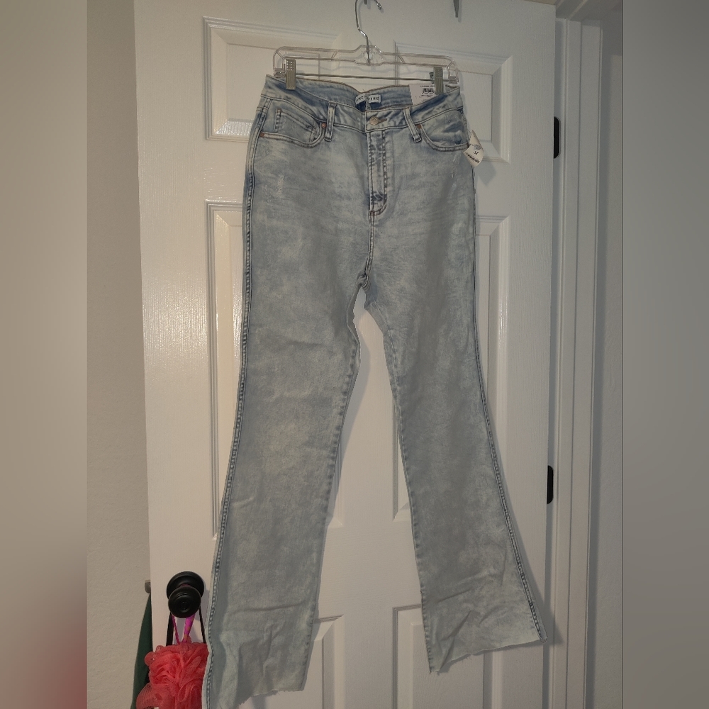 Flared Slit-Leg Jean - Picture 2 of 4